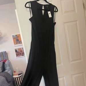 NWT | Banana Republic black sleeveless jumpsuit size M